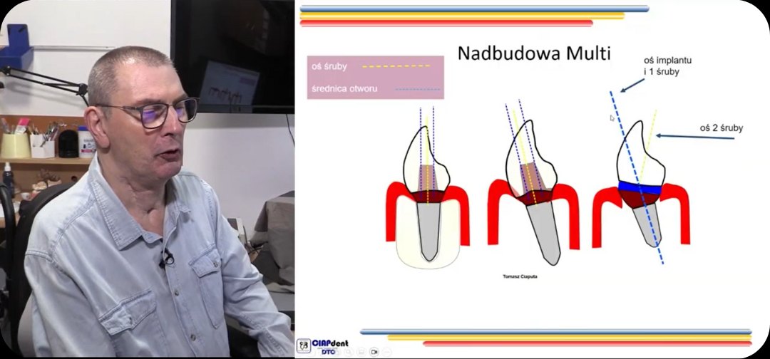 Tomasz Ciaputa podczas nagrania kursu